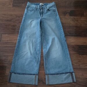 DL 1961 Hepburn Lowrise 31" Denim Flare Jeans for Women. Size 25